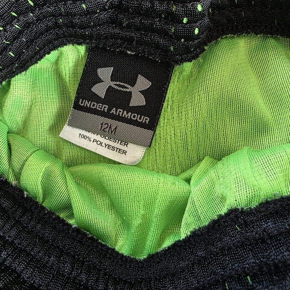 🔥5 FOR $25🔥2 Pair Bundle 12M Baby Boy Shorts Under Armour & Jumping Beans - Picture 5 of 6